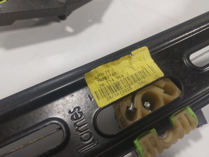 Recambio de elevalunas delantero izquierdo para seat alhambra (710, 711) 2.0 tdi referencia OEM IAM  7N0837461J 