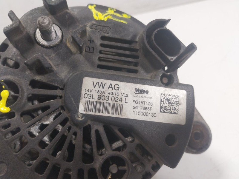 Recambio de alternador para seat alhambra (710, 711) 2.0 tdi referencia OEM IAM  03L903024L 