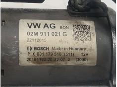 Recambio de motor arranque para volkswagen polo v (6r1, 6c1) 1.0 referencia OEM IAM  02M911021G  2