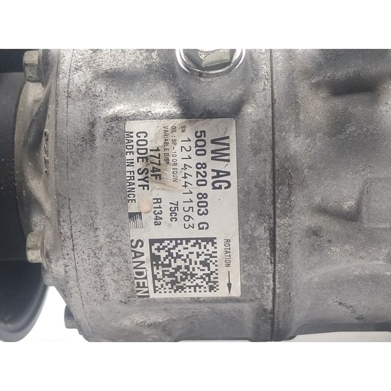 Recambio de compresor aire acondicionado para volkswagen polo v (6r1, 6c1) 1.0 referencia OEM IAM  5Q0820803G 
