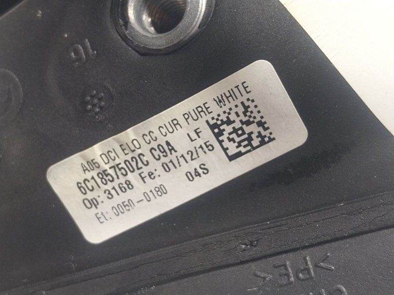 Recambio de espejo derecho para volkswagen polo v (6r1, 6c1) 1.0 referencia OEM IAM  6C185702C 