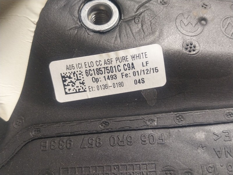 Recambio de espejo izquierdo para volkswagen polo v (6r1, 6c1) 1.0 referencia OEM IAM  6C1857501C 