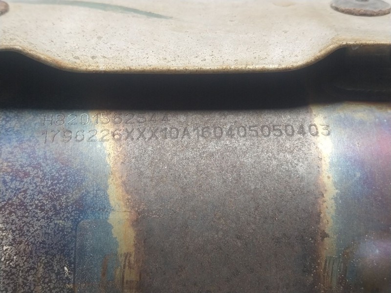 Recambio de catalizador para dacia sandero ii tce 90 (b8m1, b8ma) referencia OEM IAM  H8201562644 