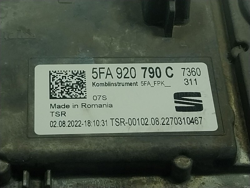Recambio de cuadro instrumentos para seat leon (kl1) style referencia OEM IAM 5FA920790C  