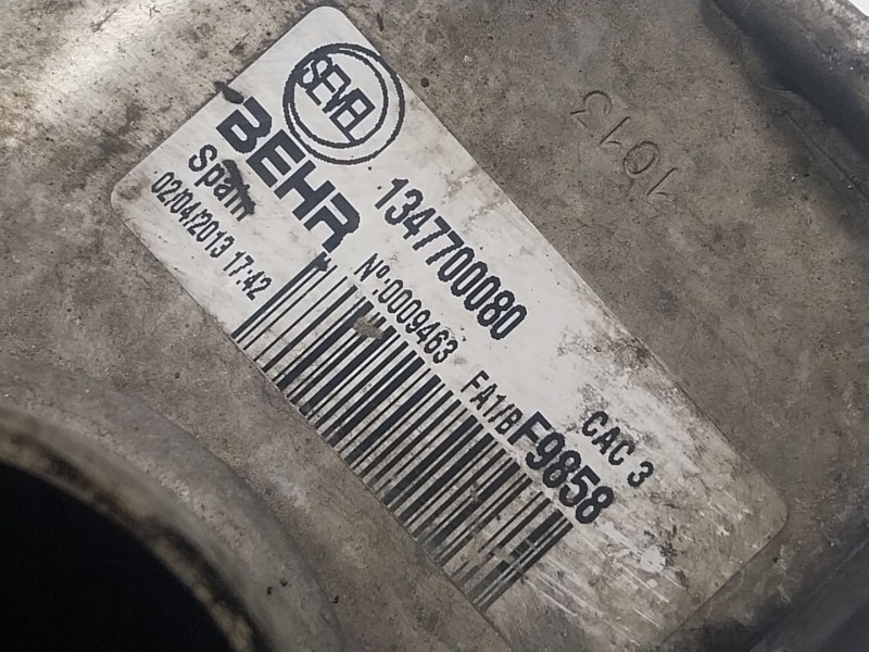 Recambio de intercooler para citroën jumper ii furgoneta 2.2 hdi 110 referencia OEM IAM 0384K1 1347700080 