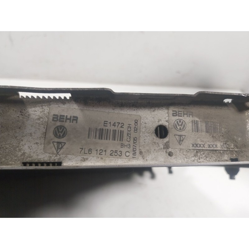 Recambio de radiador agua para volkswagen touareg (7la, 7l6, 7l7) 2.5 r5 tdi referencia OEM IAM  7L6121253C 