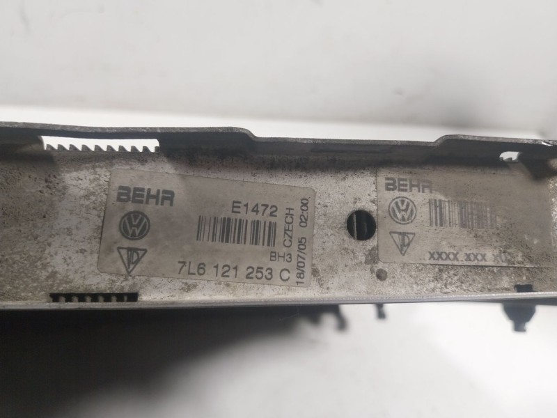 Recambio de radiador agua para volkswagen touareg (7la, 7l6, 7l7) 2.5 r5 tdi referencia OEM IAM  7L6121253C 