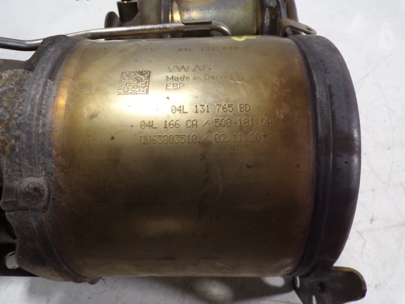 Recambio de filtro de particulas para seat ibiza (kj1) 1.6 tdi referencia OEM IAM 04L131648CX 5Q0131705BG 