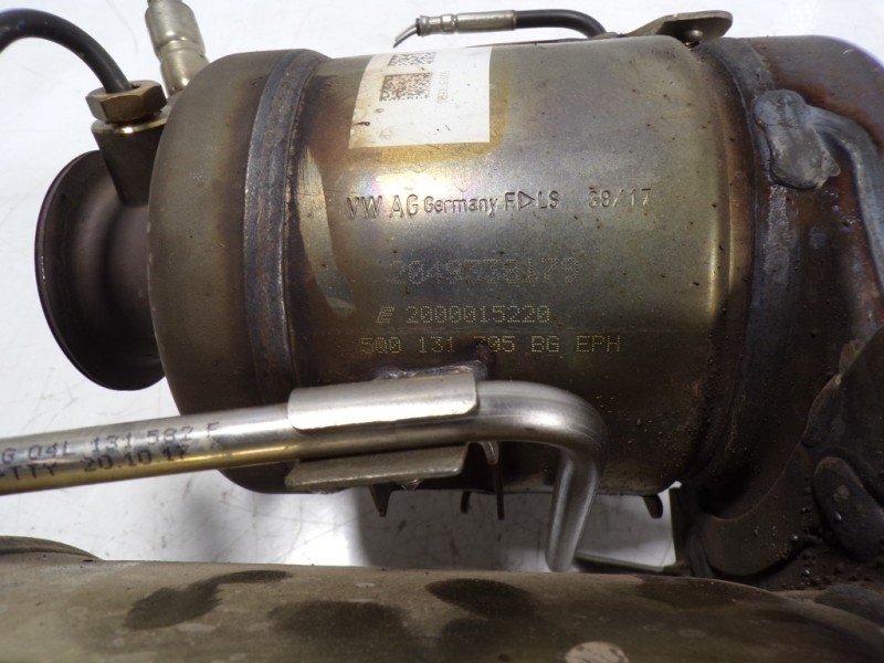 Recambio de filtro de particulas para seat ibiza (kj1) 1.6 tdi referencia OEM IAM 04L131648CX 5Q0131705BG 