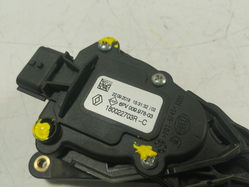 Recambio de potenciometro pedal para dacia sandero ii 1.0 tce 90 gpf referencia OEM IAM 180022703R 180022703R 
