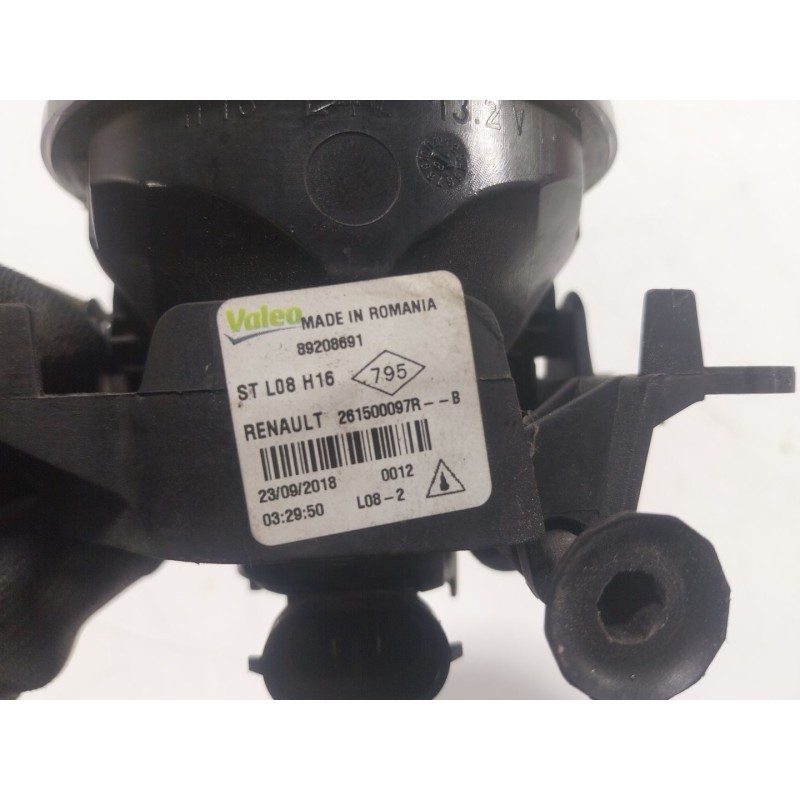 Recambio de faro antiniebla derecho para dacia sandero ii 1.0 tce 90 gpf referencia OEM IAM 261500097R 261500097R 
