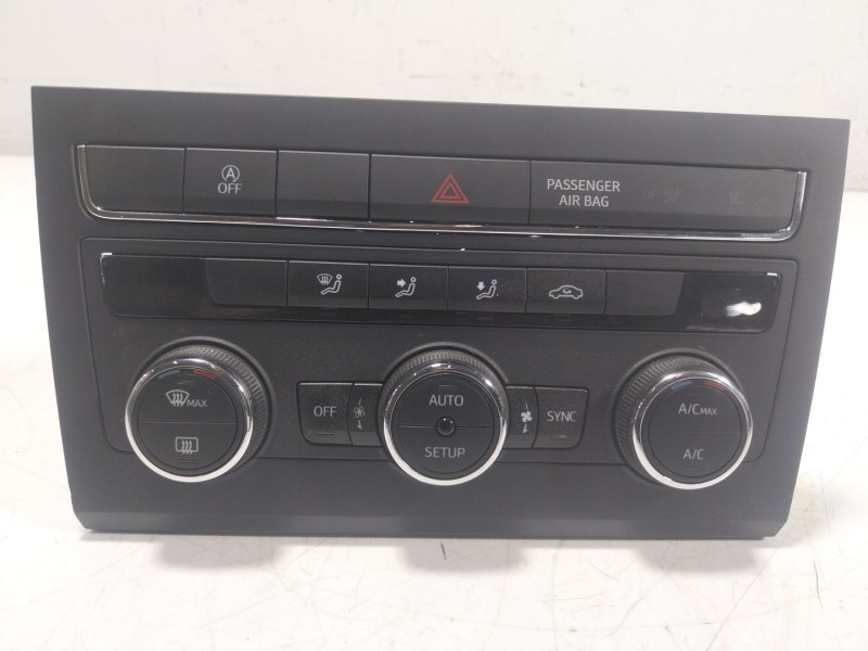 Recambio de mando climatizador para seat leon (5f1) 1.2 tsi referencia OEM IAM  5F0907044AK 