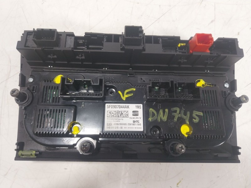 Recambio de mando climatizador para seat leon (5f1) 1.2 tsi referencia OEM IAM  5F0907044AK 