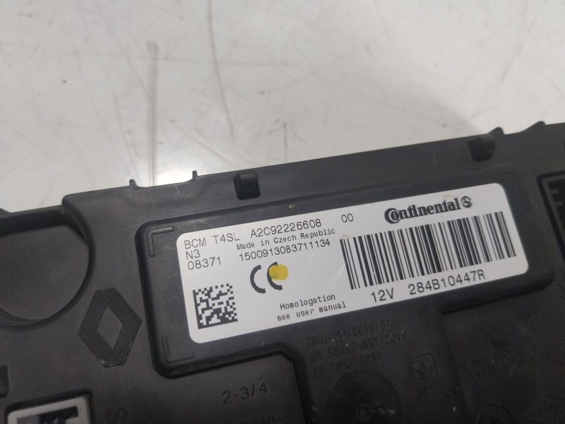 Recambio de modulo electronico para dacia sandero ii 1.0 tce 90 gpf referencia OEM IAM 284B10447R 284B10447R 