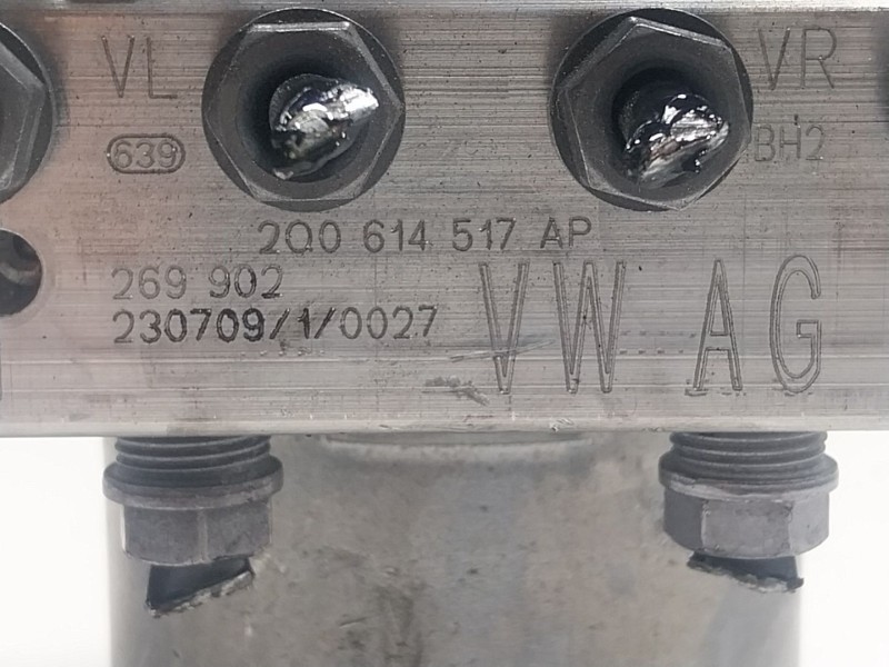 Recambio de abs para volkswagen polo vi (aw1, bz1, ae1) 1.0 tsi referencia OEM IAM  2Q0614517AP 