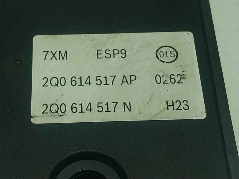 Recambio de abs para volkswagen polo vi (aw1, bz1, ae1) 1.0 tsi referencia OEM IAM  2Q0614517AP 