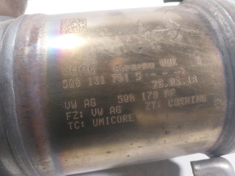 Recambio de catalizador para seat leon (5f1) 1.2 tsi referencia OEM IAM  5Q0131701S 
