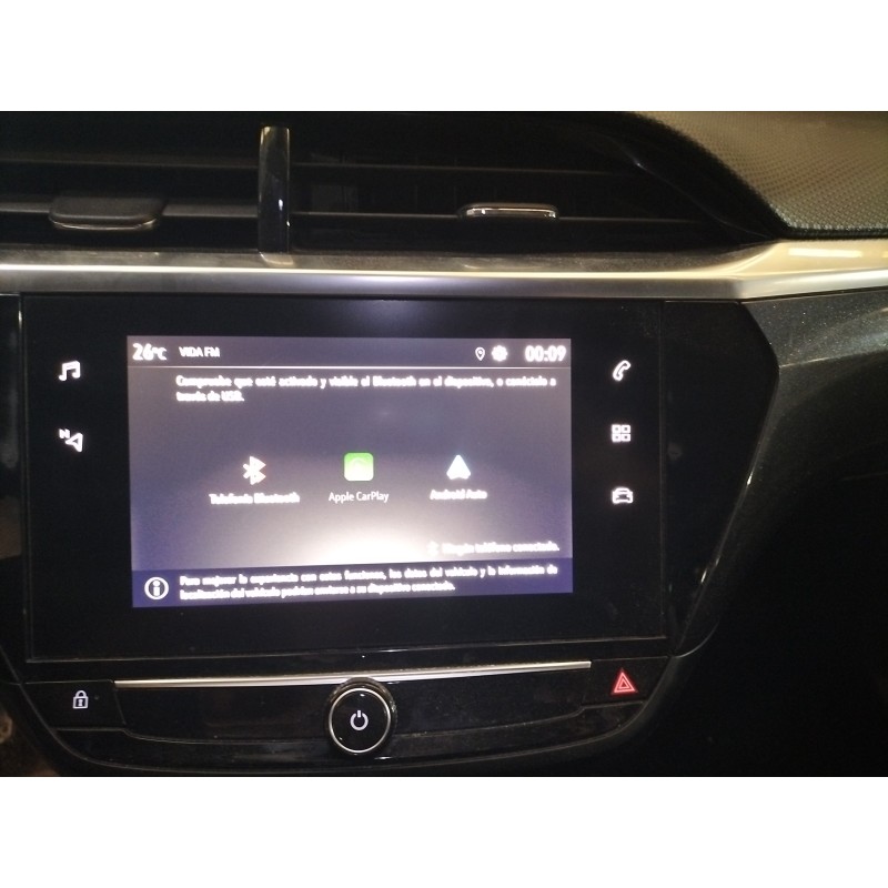 Recambio de pantalla multifuncion para opel corsa f 1.2 referencia OEM IAM  39185456 