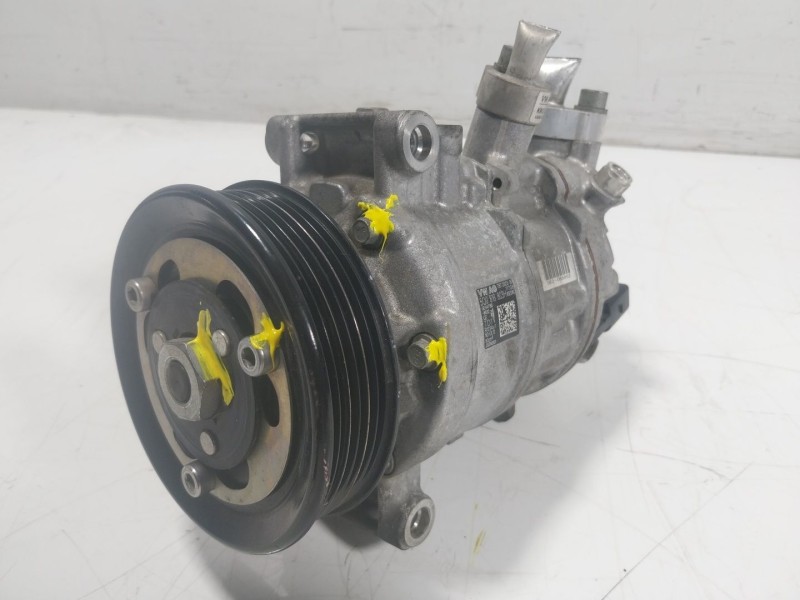 Recambio de compresor aire acondicionado para seat leon (5f1) 1.6 tdi referencia OEM IAM 5Q0816803D 5Q0816803H 