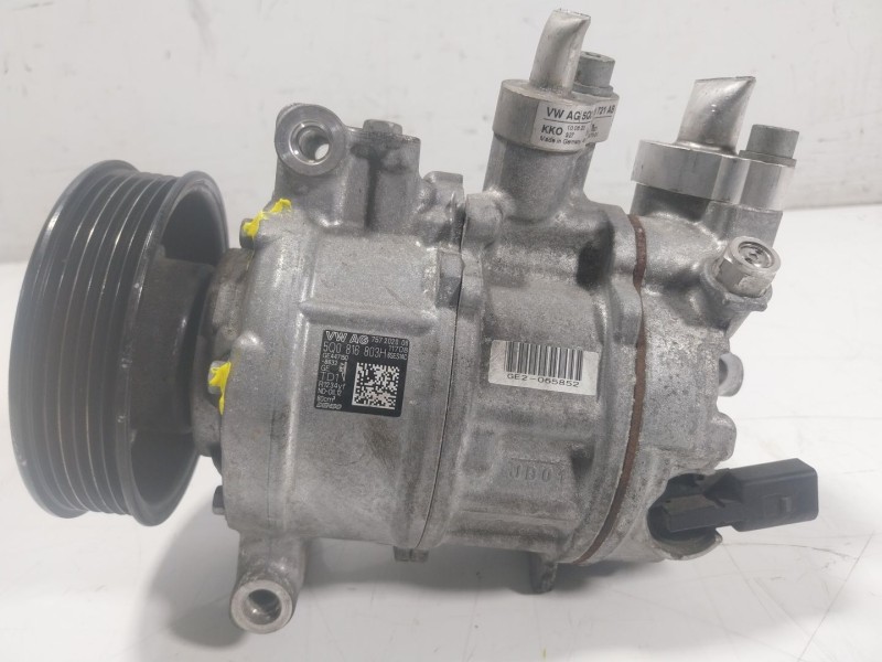 Recambio de compresor aire acondicionado para seat leon (5f1) 1.6 tdi referencia OEM IAM 5Q0816803D 5Q0816803H 