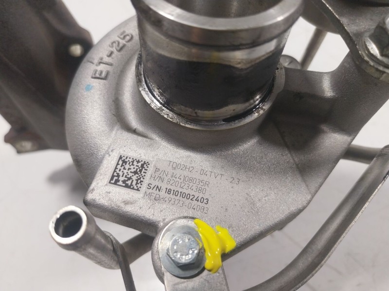 Recambio de turbocompresor para dacia sandero ii 1.0 tce 90 gpf referencia OEM IAM 144108035R 144108035R 