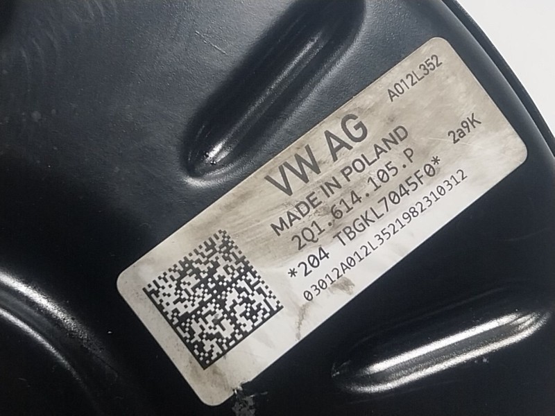 Recambio de servofreno para volkswagen polo vi (aw1, bz1, ae1) 1.0 tsi referencia OEM IAM  2Q1614105P 