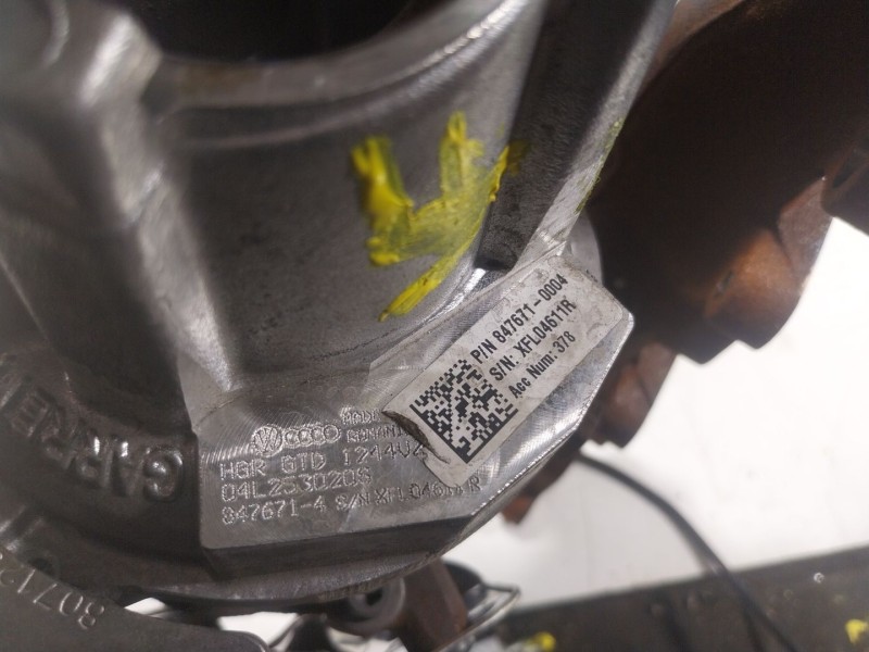 Recambio de turbocompresor para seat leon (5f1) 1.6 tdi referencia OEM IAM 04L253020S 04L253020S 