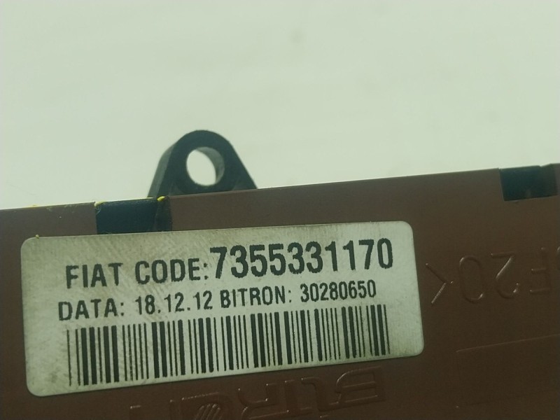 Recambio de warning para citroën jumper ii furgoneta 2.2 hdi 110 referencia OEM IAM 1606906080 7355331170 