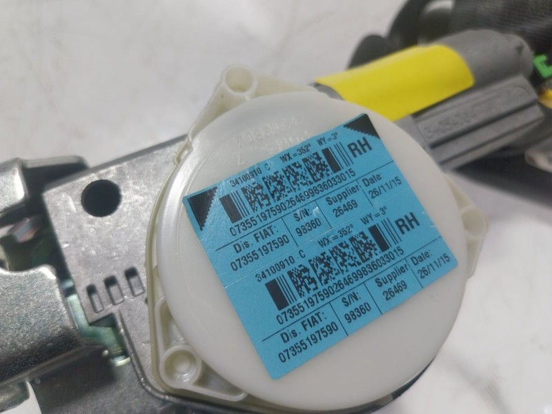 Recambio de cinturon seguridad delantero derecho para ford ka (ru8) 1.2 referencia OEM IAM  34100910C 