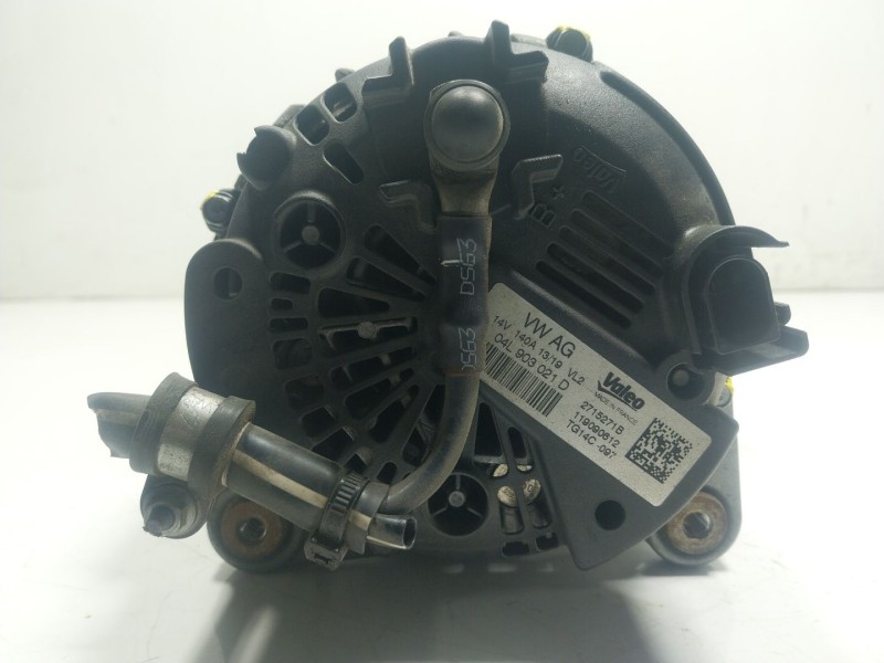 Recambio de alternador para volkswagen golf vii (5g1, bq1, be1, be2) 1.6 tdi referencia OEM IAM  04L903021D 