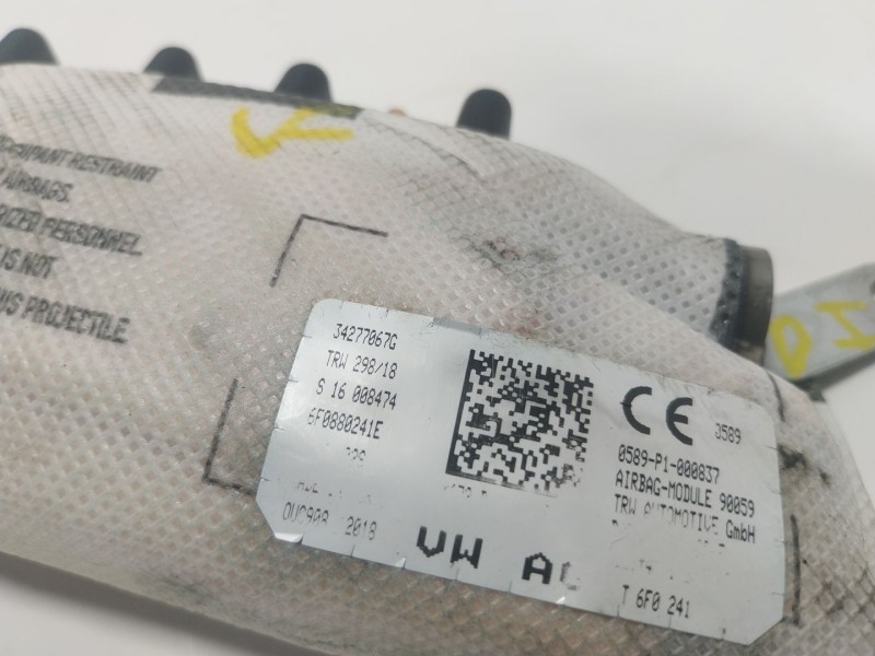 Recambio de airbag lateral delantero izquierdo para volkswagen polo vi (aw1, bz1, ae1) 1.6 tdi referencia OEM IAM  6F0880241E 