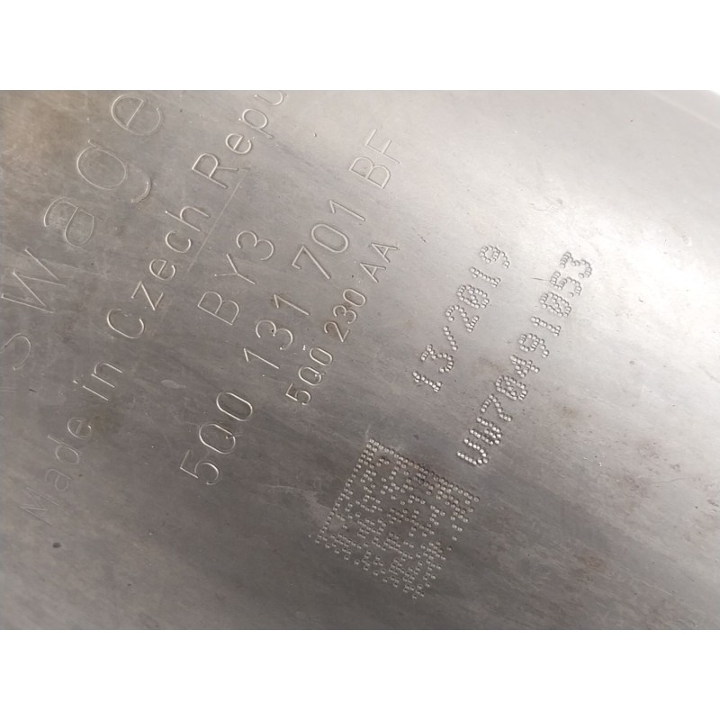 Recambio de catalizador para volkswagen golf vii (5g1, bq1, be1, be2) 1.6 tdi referencia OEM IAM  5Q0131701BF 