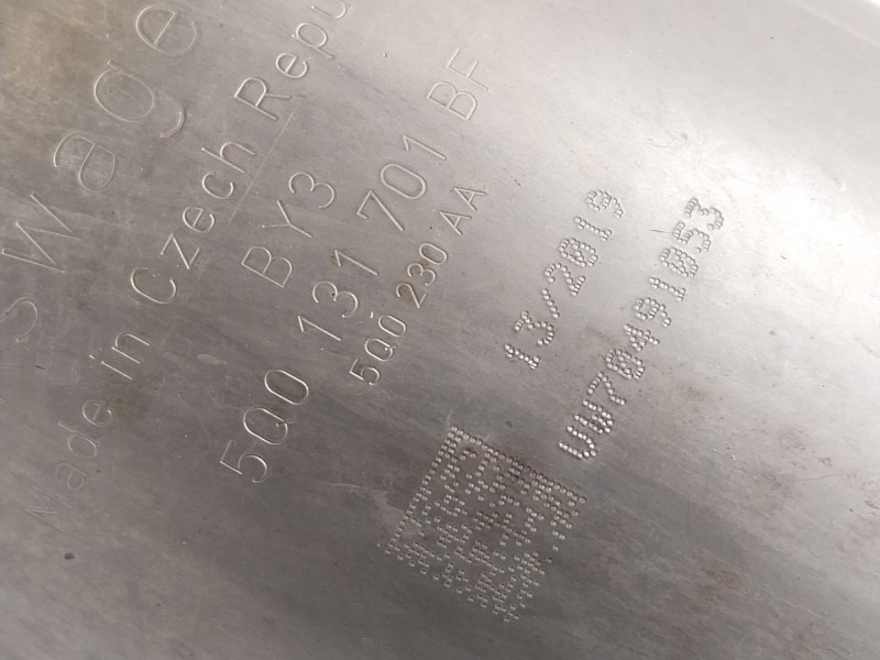 Recambio de catalizador para volkswagen golf vii (5g1, bq1, be1, be2) 1.6 tdi referencia OEM IAM  5Q0131701BF 