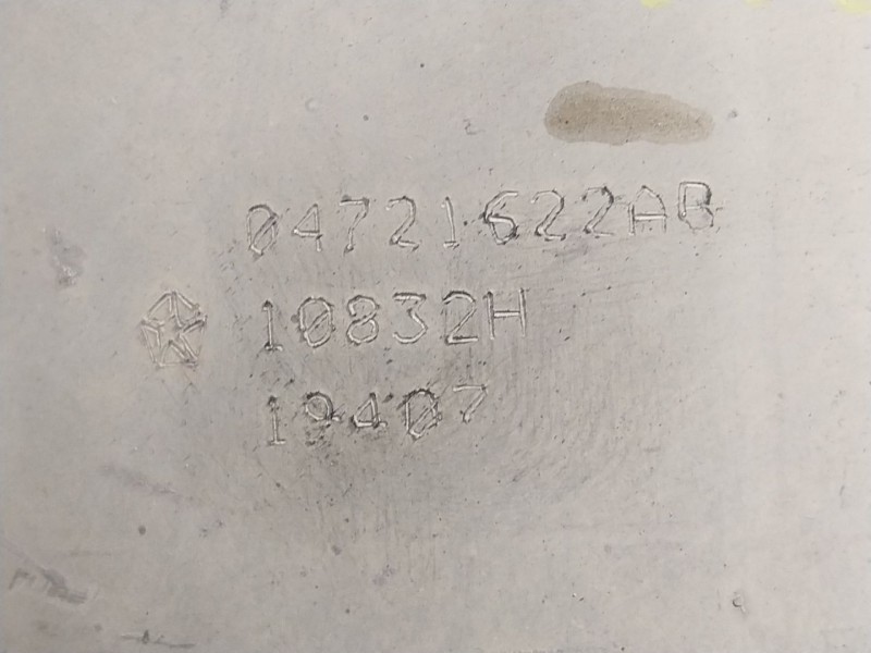 Recambio de catalizador para chrysler grand voyager v (rt) 2.8 crd referencia OEM IAM  04721622AB 