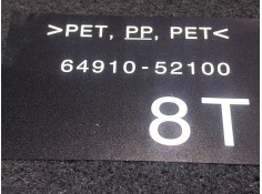 Recambio de bandeja trasera para lexus lbx hybrid 1.5 vvti hybrid (mayh10l) referencia OEM IAM  6491052100  2