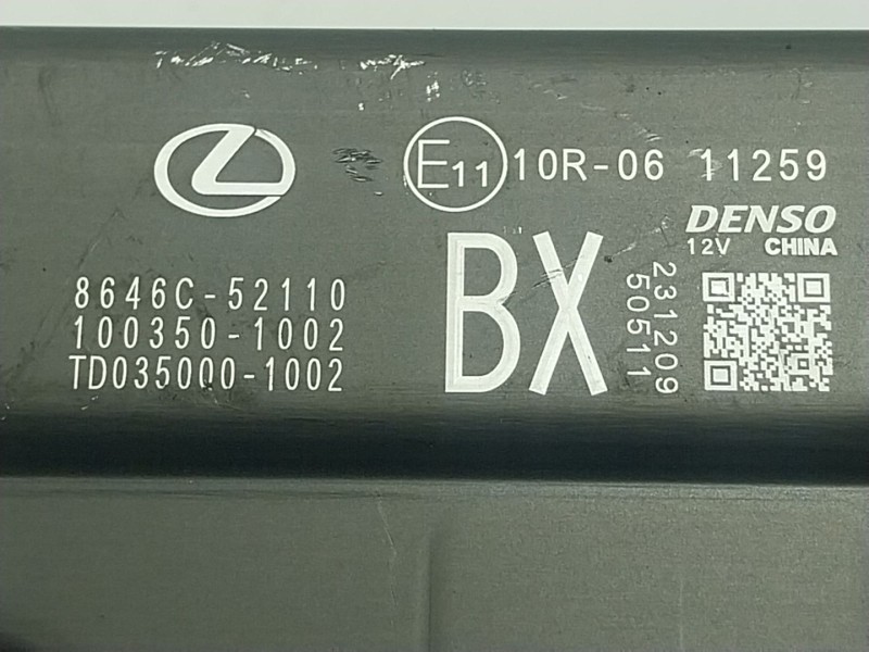 Recambio de modulo electronico para lexus lbx hybrid 1.5 vvti hybrid (mayh10l) referencia OEM IAM  8646BC52110 