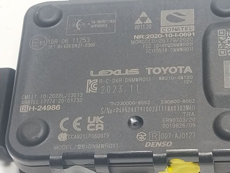 Recambio de modulo electronico para lexus lbx hybrid 1.5 vvti hybrid (mayh10l) referencia OEM IAM  8821048150 