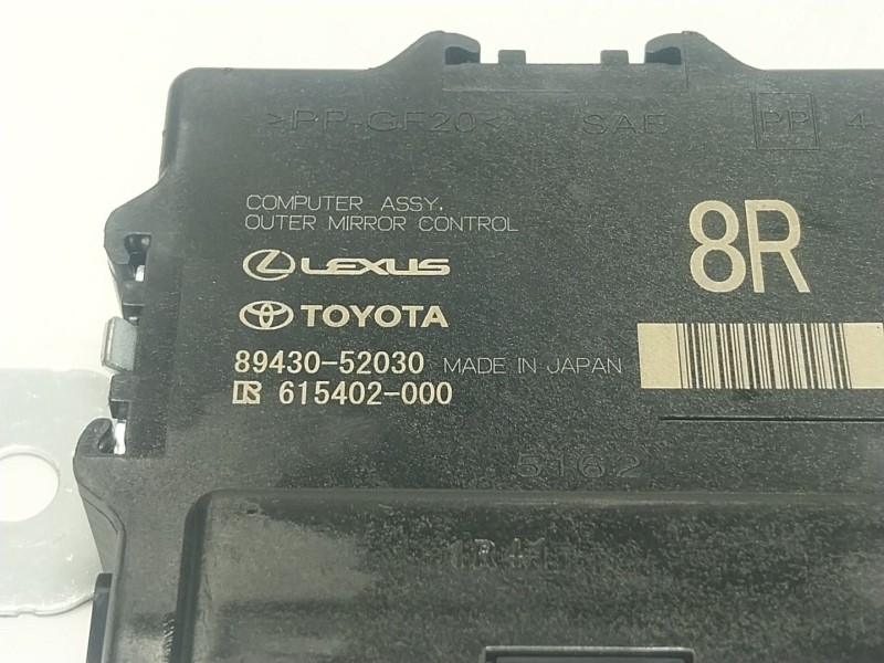 Recambio de modulo electronico para lexus lbx hybrid 1.5 vvti hybrid (mayh10l) referencia OEM IAM  8943052030 