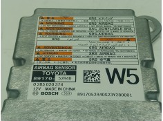 Recambio de centralita airbag para lexus lbx hybrid 1.5 vvti hybrid (mayh10l) referencia OEM IAM  8917052R40  2