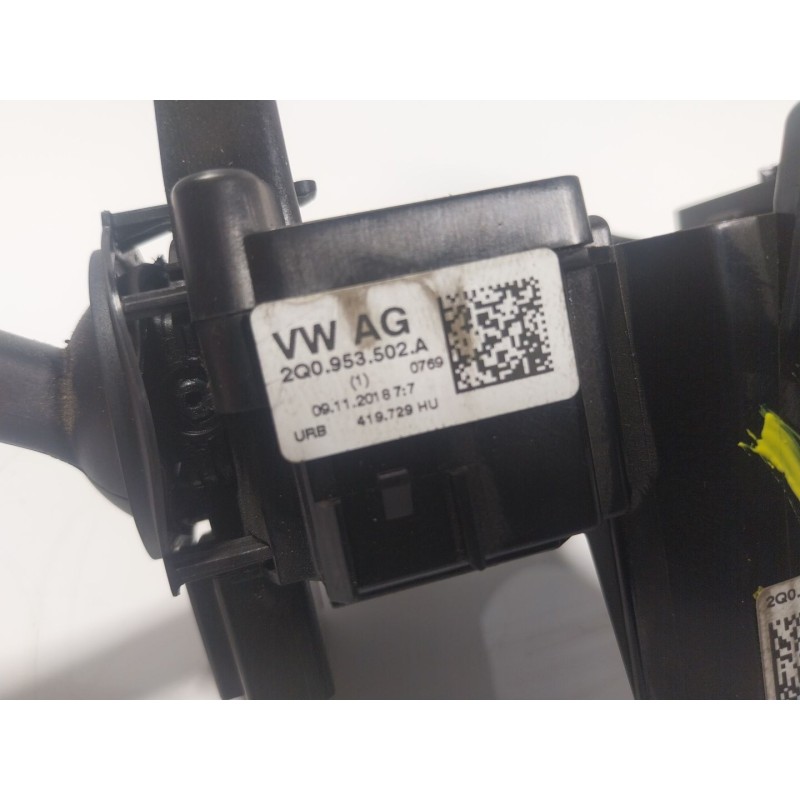 Recambio de mando intermitentes para volkswagen polo vi (aw1, bz1, ae1) 1.6 tdi referencia OEM IAM 2Q0953502AIGI 2Q0953502A 