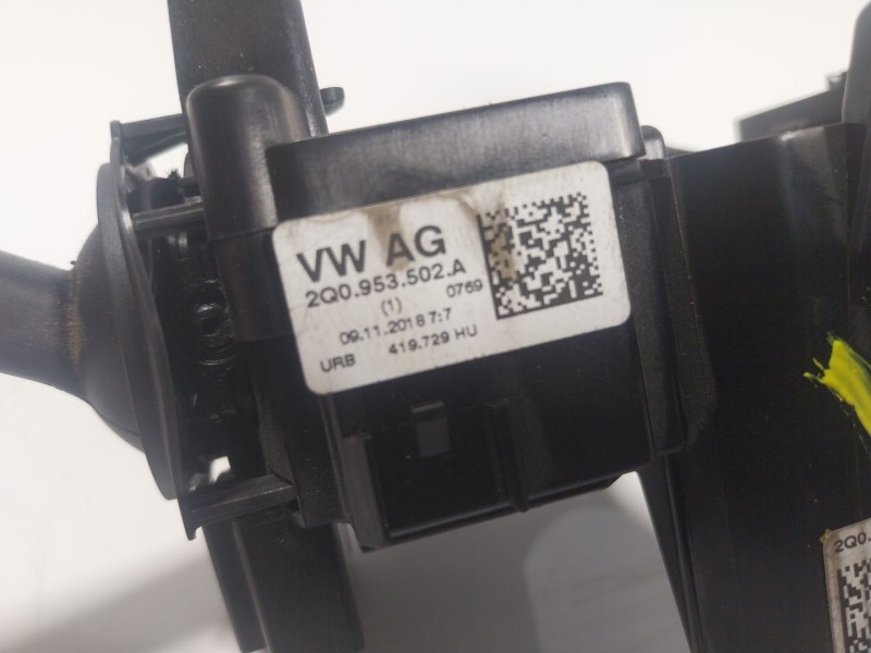 Recambio de mando intermitentes para volkswagen polo vi (aw1, bz1, ae1) 1.6 tdi referencia OEM IAM 2Q0953502AIGI 2Q0953502A 