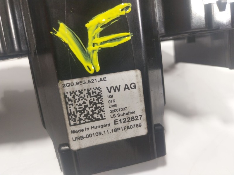 Recambio de mando intermitentes para volkswagen polo vi (aw1, bz1, ae1) 1.6 tdi referencia OEM IAM 2Q0953502AIGI 2Q0953502A 