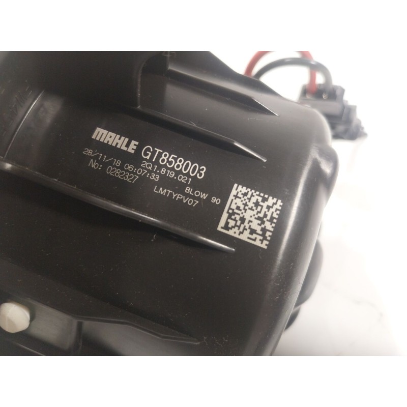 Recambio de motor calefaccion para volkswagen polo vi (aw1, bz1, ae1) 1.6 tdi referencia OEM IAM 2Q1819021 GT858003 