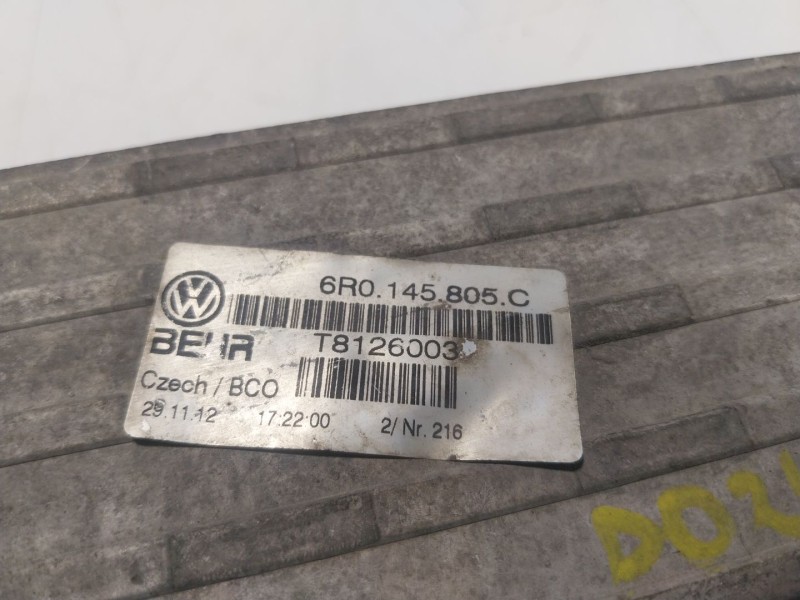 Recambio de intercooler para seat ibiza iv (6j5, 6p1) 2.0 tdi referencia OEM IAM  6R0145805C 