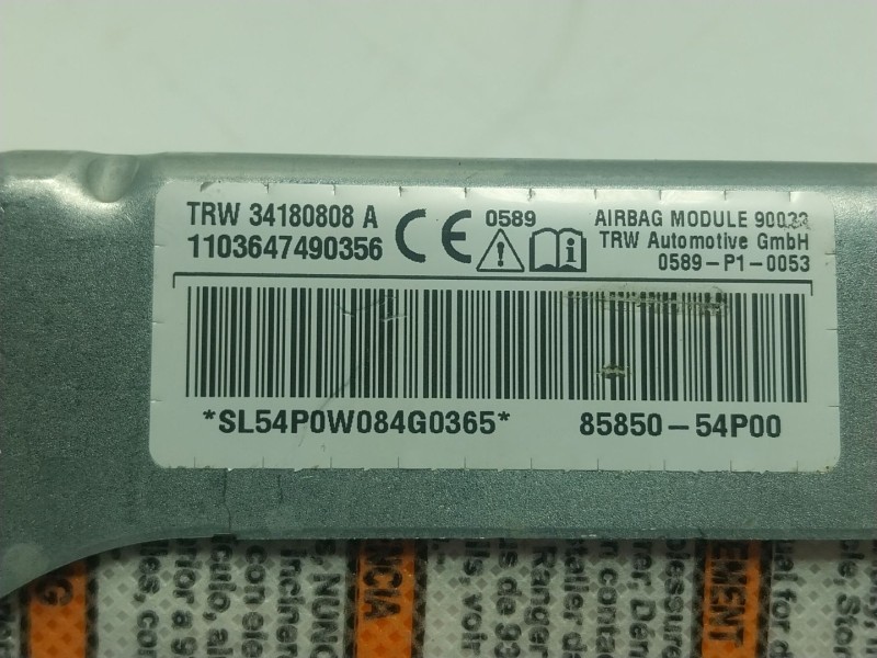 Recambio de airbag lateral delantero izquierdo para suzuki vitara (ly) 1.6 (apk 416) referencia OEM IAM  8585054P00 
