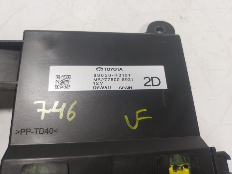 Recambio de modulo electronico para toyota yaris cross (mxp_) 1.5 hybrid (mxpj10) referencia OEM IAM  88650K0121 