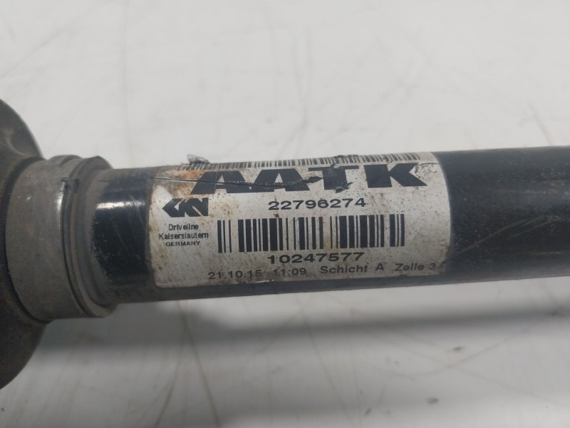 Recambio de transmision derecha para opel insignia a (g09) 1.4 (68) referencia OEM IAM  22796274 