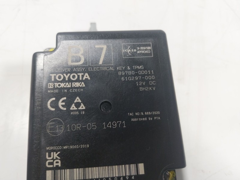 Recambio de modulo electronico para toyota yaris cross (mxp_) 1.5 hybrid (mxpj10) referencia OEM IAM  897B00D011 
