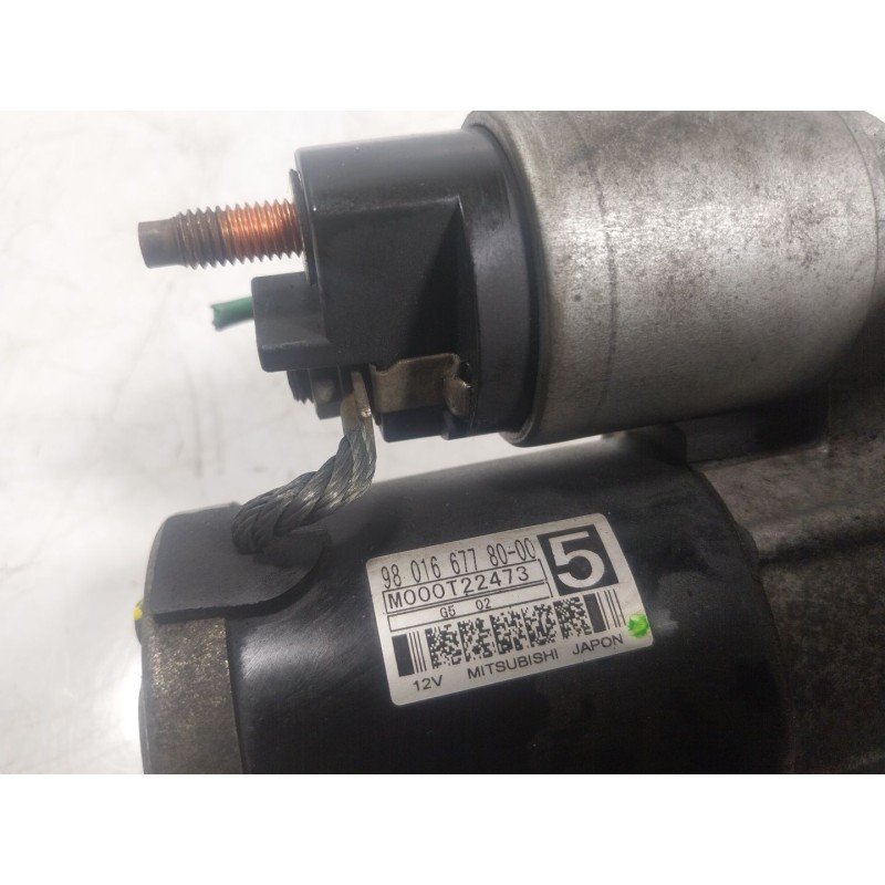 Recambio de motor arranque para peugeot 3008 monospace (0u_) 1.6 bluehdi 120 referencia OEM IAM  980166778000 