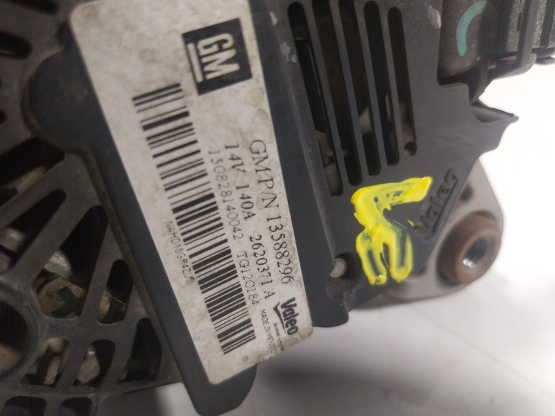 Recambio de alternador para opel insignia a (g09) 1.4 (68) referencia OEM IAM  13588296 